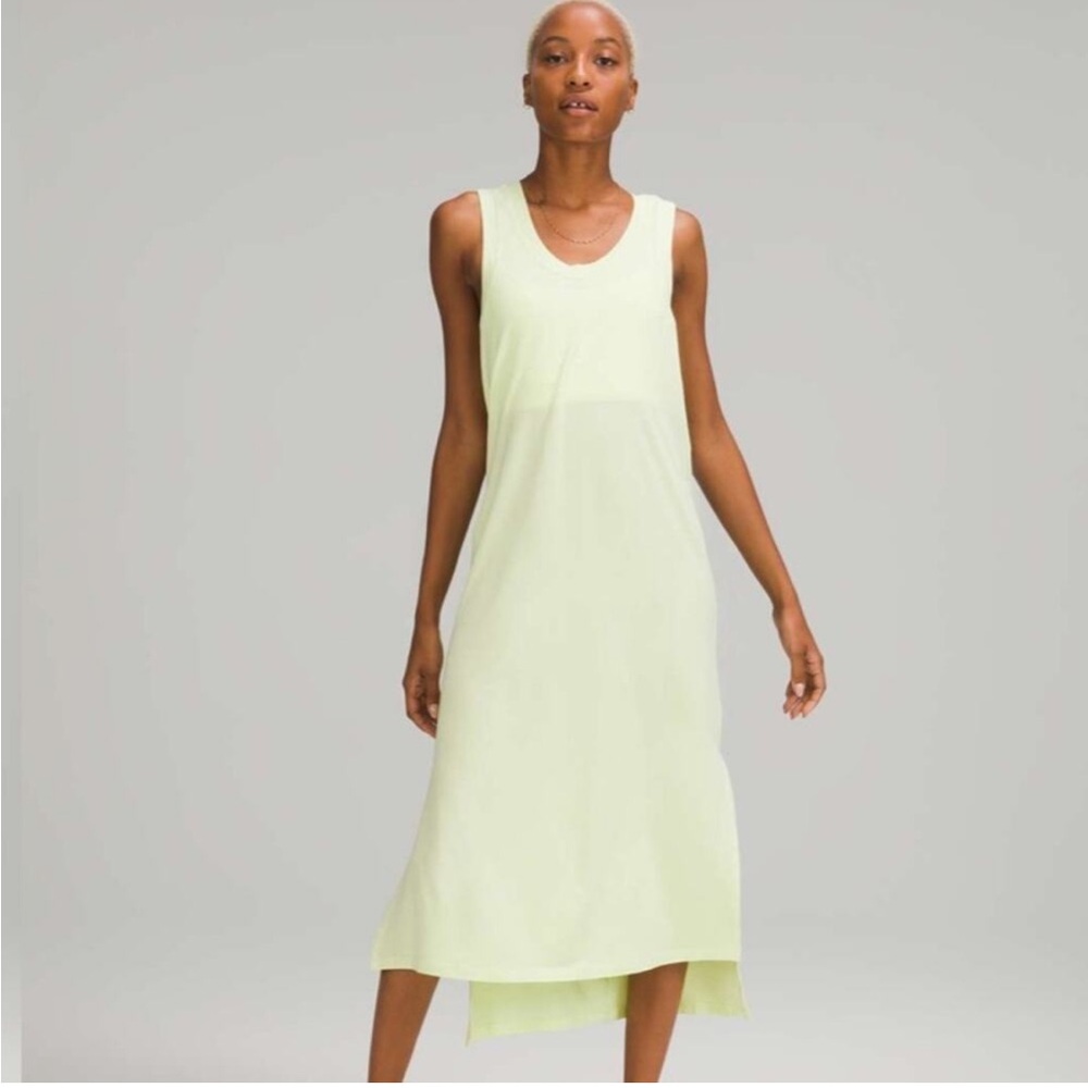 Lululemon Women’s Crispin Green All Yours Tank Maxi Dress Size 6